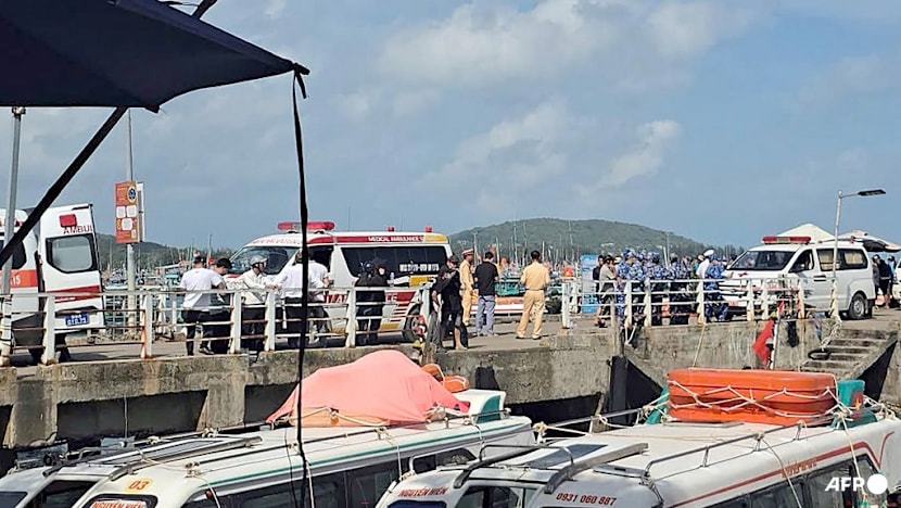 Boat carrying tourists capsizes off Vietnam's Phu Quoc island, killing 15