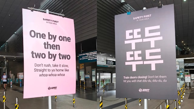 BLACKPINK狮城开唱，SMRT创意告示牌获网赞！