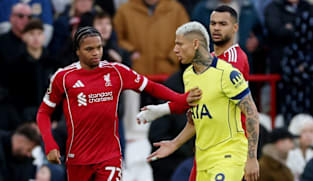 Richarlison earns struggling Tottenham a point at Liverpool