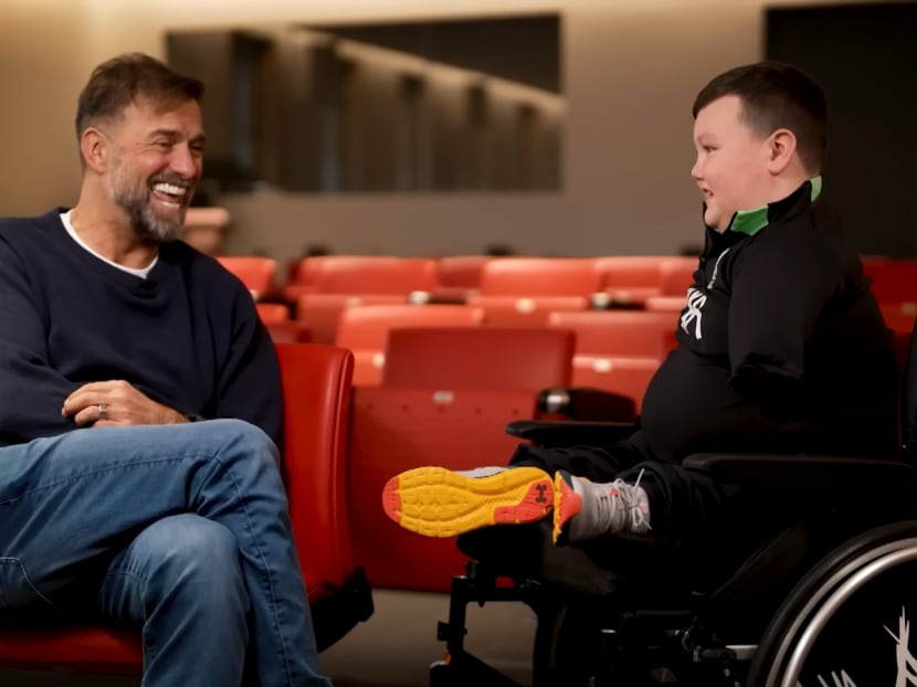Jurgen Klopp invites young Liverpool fan who appeared in heartwarming viral video to watch players train 