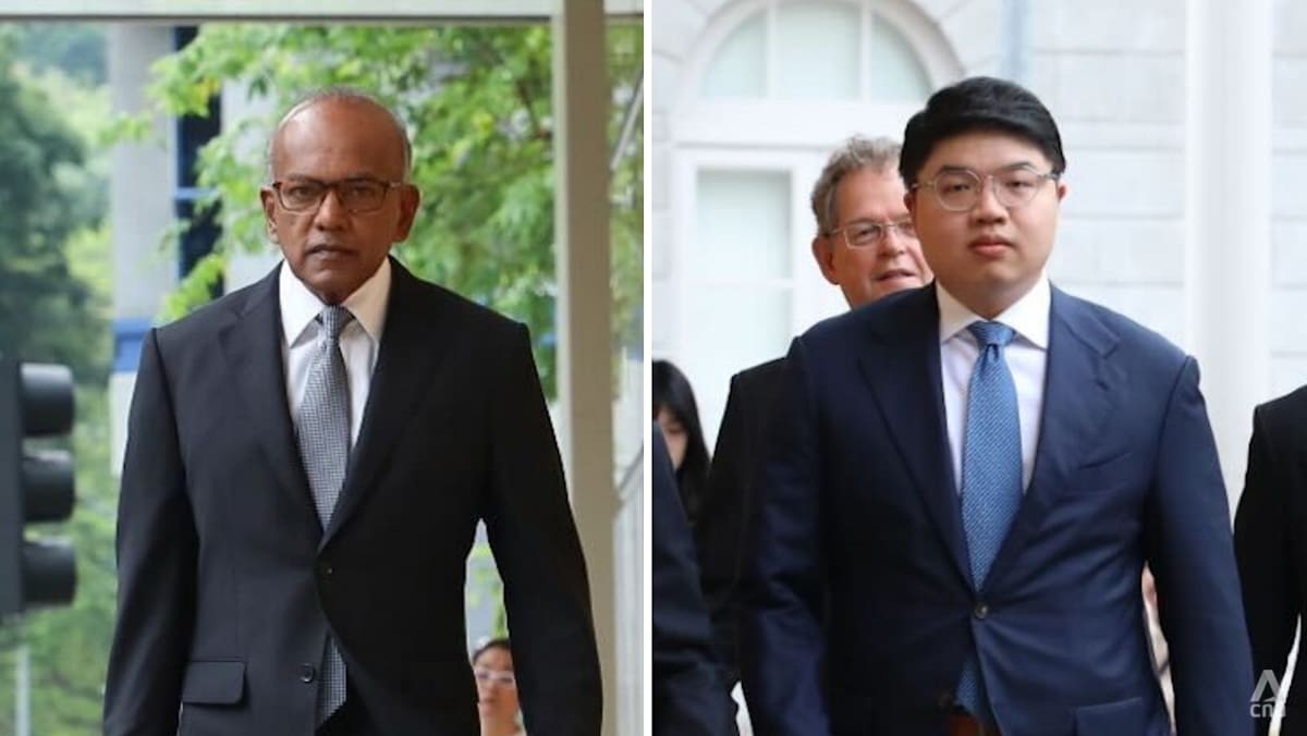 Bloomberg’s lawyer challenges Shanmugam to specify falsehoods in article, he says it’s ‘completely false’