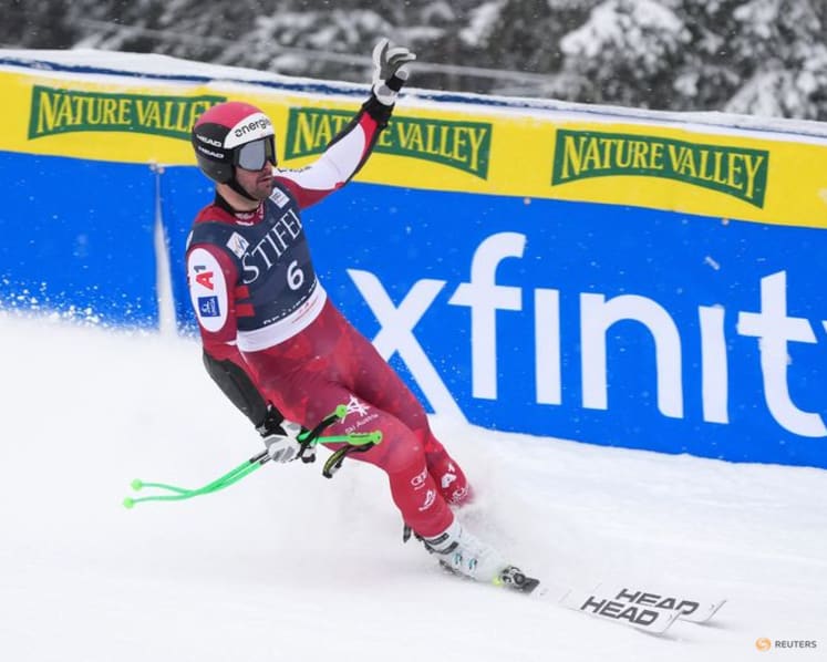 Alpine skiing-Austria's Kriechmayr wins weather-hit Beaver Creek super-G