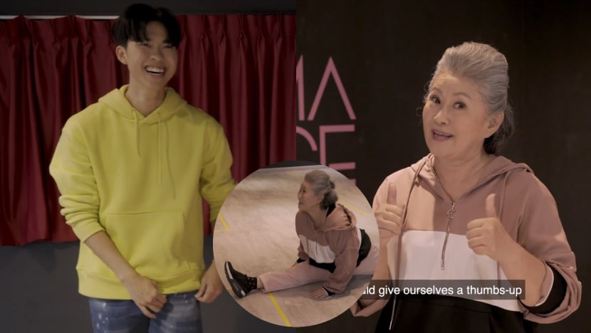 Jin Yinji, 74, Will Amaze You With Her Ability To Do The Splits During Dance Lesson With Star Search Runner-Up Herman Keh
