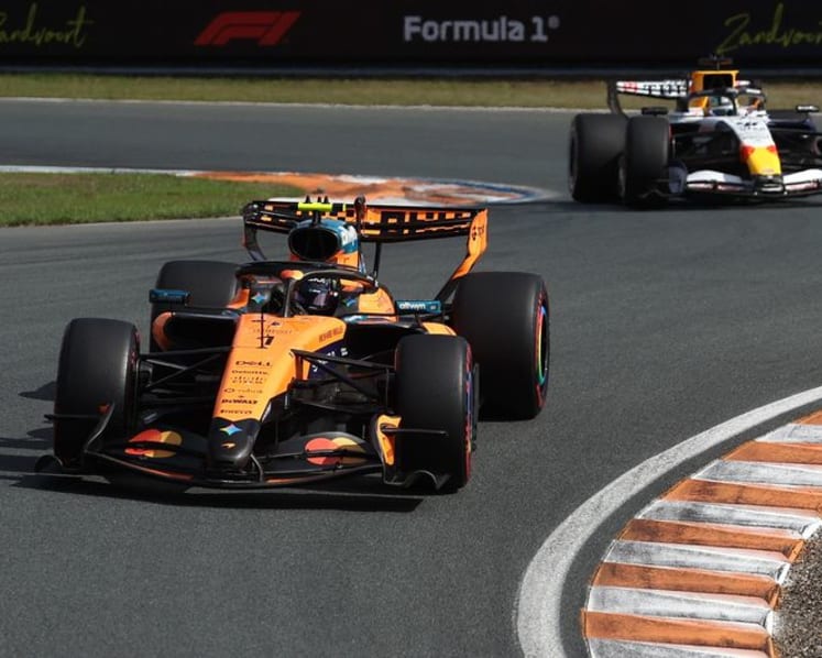 Norris beats Russell to pole in Dutch hat-trick for McLaren