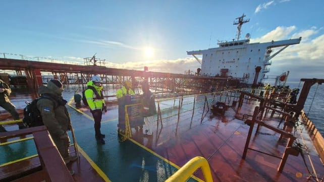 Estonia says Russia sent jet after attempt to stop sanction-breaking ship