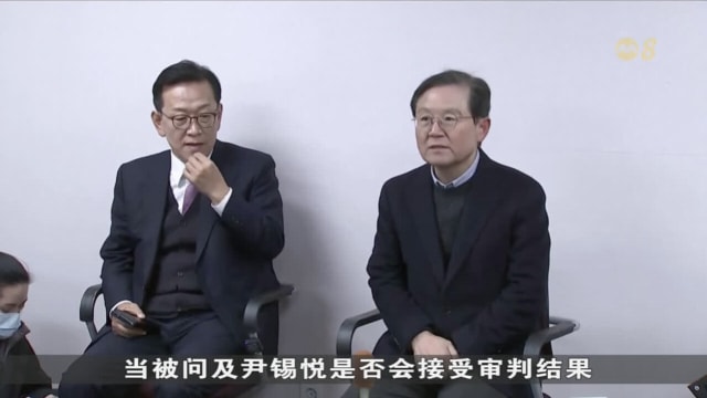 代表律师：尹锡悦将接受宪法法院裁决结果