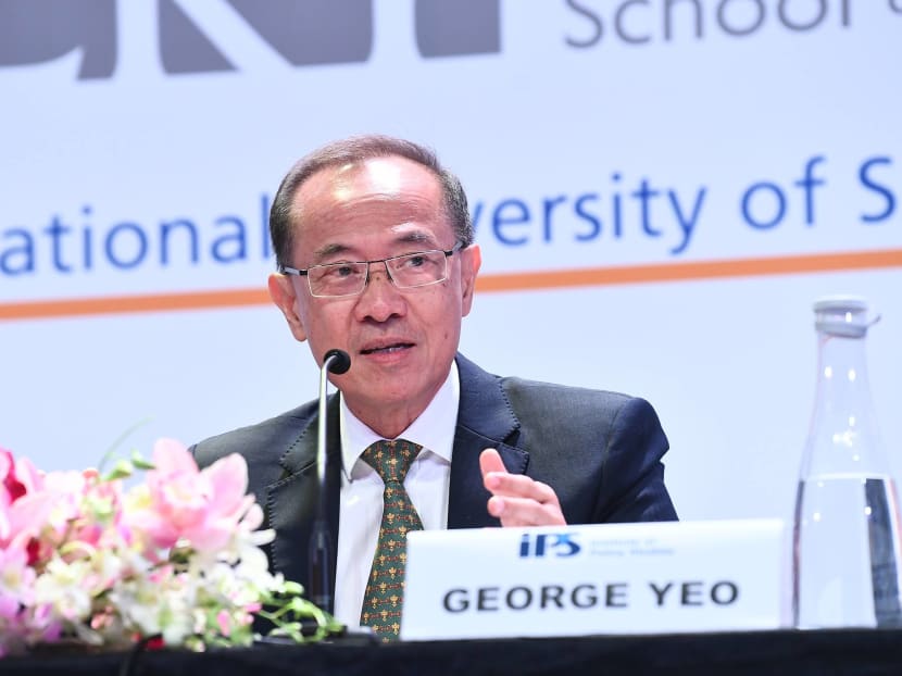 Singapore’s former foreign minister George Yeo said US-China relations are the single most important relationship shaping the world today.