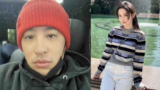 车内自拍疑“露陷”　潘玮柏当爸了？