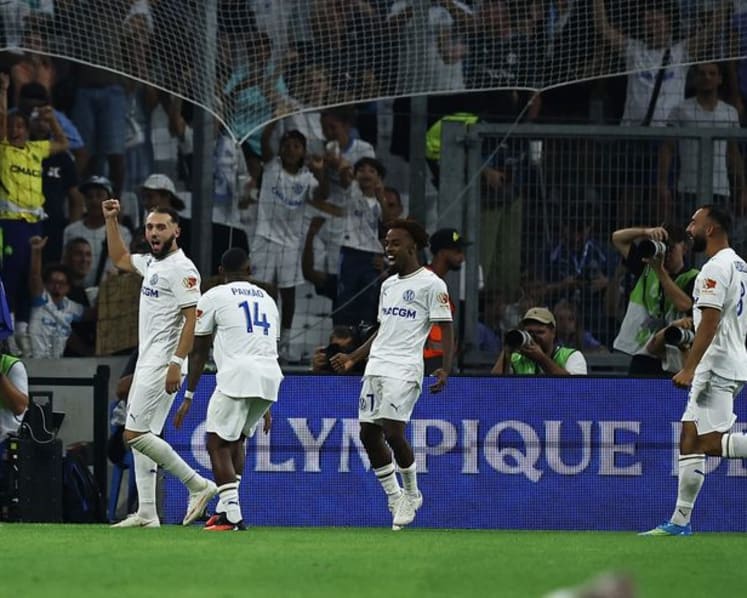 Marseille secure 4-0 win over Strasbourg as Ligue 1 gets under way