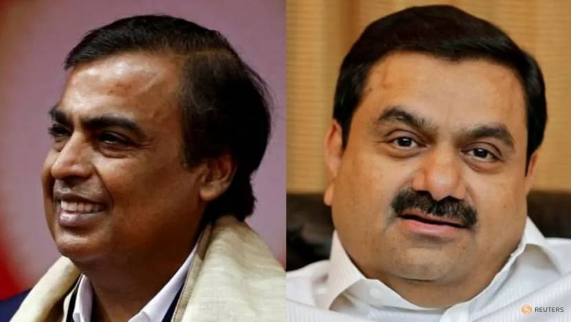 Billionaires Ambani and Adani go head-to-head on green energy