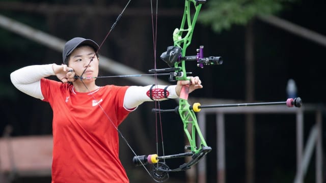 罗梓嘉个人复合弓称后 赢我国近九年首金