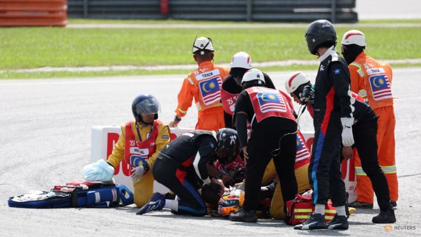 Miller says he was lucky to walk away from Malaysian GP crash Miller says he was lucky to walk away from Malaysian GP crash