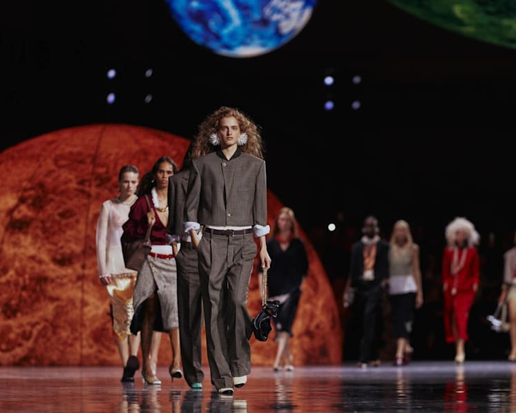 Showmanship returns at Chanel as designer Blazy debuts under a sky of planets