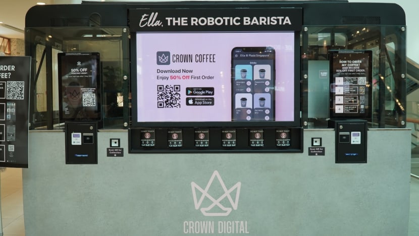 Robot baristas to serve gourmet coffee to commuters at 30 MRT stations across Singapore