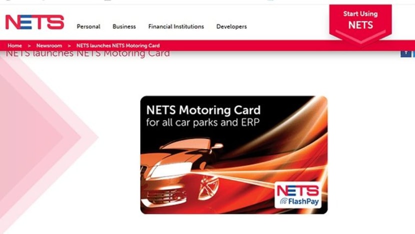 NETS perkenal kad NETS Motoring, bertujuan gantikan CashCard