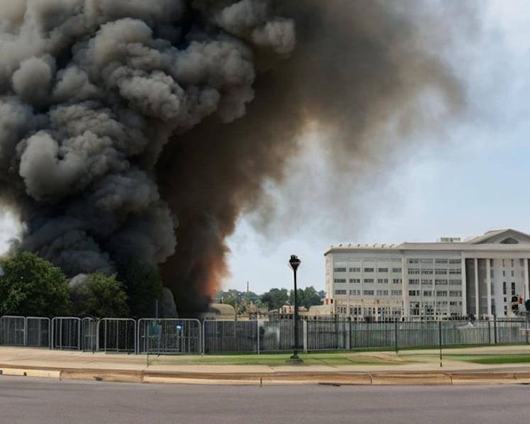 Fake image of Pentagon explosion goes viral, briefly sends jitters through stock market