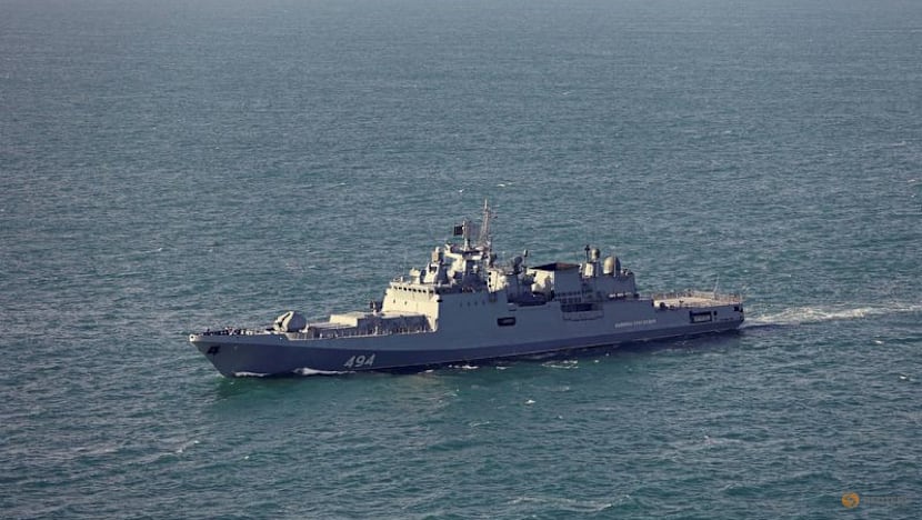 UK 'investigating' after yacht says Russian warship fired 'warning shots' in Channel