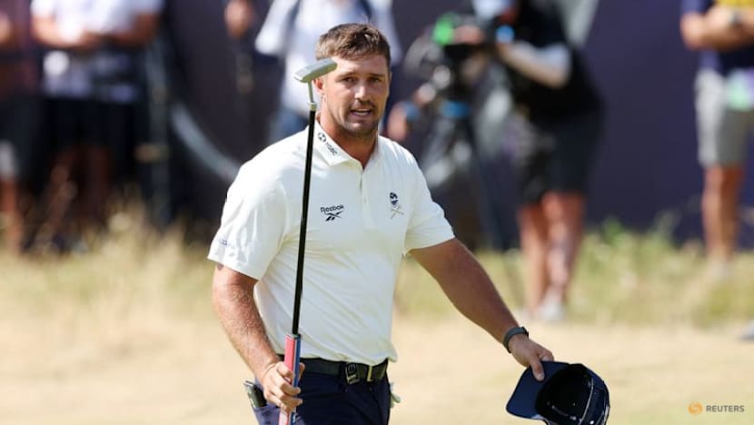 DeChambeau answers Faldo's 'zero clue' jibe with 67 at Birkdale