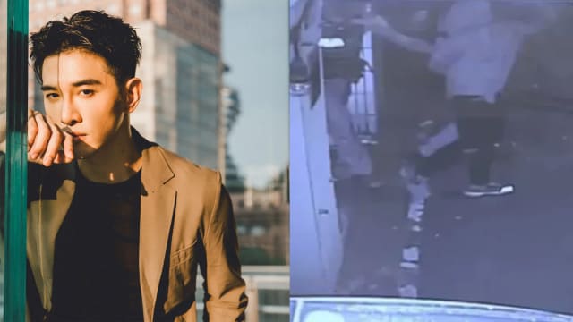 张立昂酒后干扰邻居　被警上铐带走