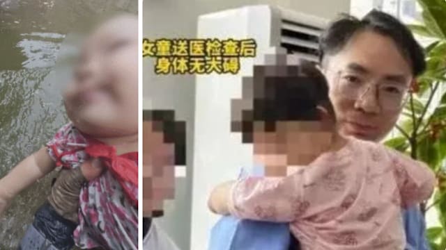 中国“钓鱼侠”不会游泳仍下河救童 家属：他救的是我们家