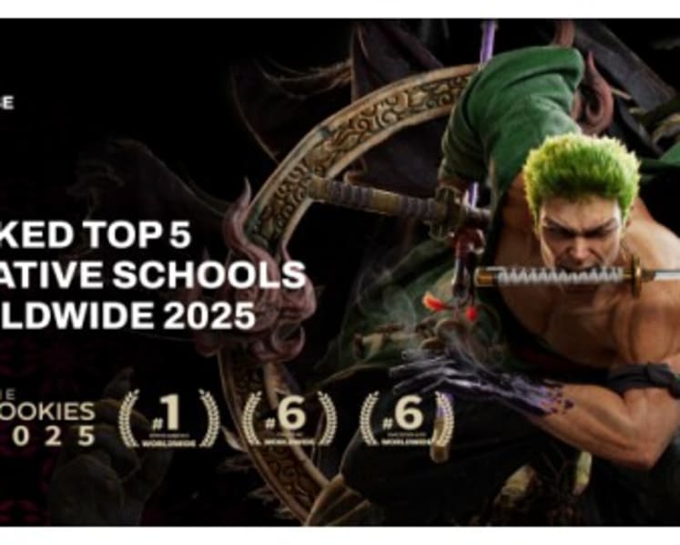 3dsense Media School in Singapore Clinches Top 5 Spot in The Rookies Global School Rankings® 2025