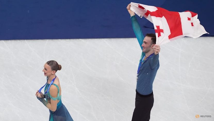 Figure skating: Metelkina and Berulava win Georgia's first ever Winter Olympic medal