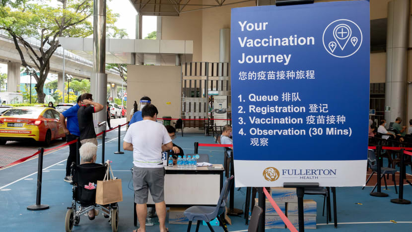 Covid-19 vaccine booster shots for healthcare and frontline workers, residents of care facilities, those aged 30 and above