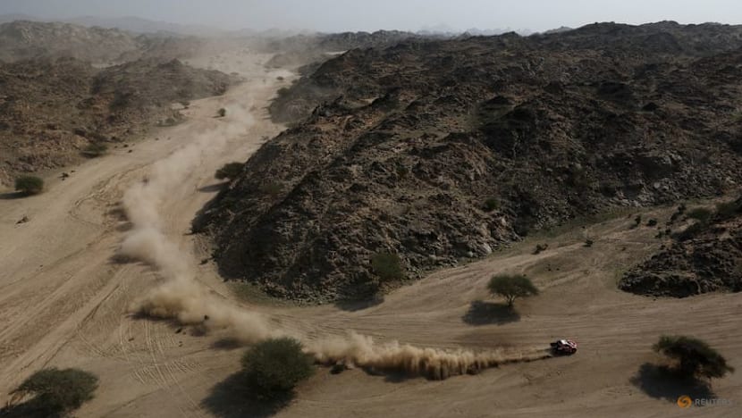 Rallying-High five for Toyota but Al-Attiyah leads after Dakar second stage