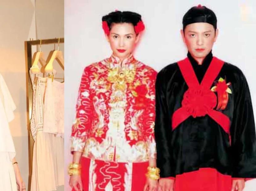 ‘I thought it was a horror movie poster’: Netizens are not feeling ’90s star Chingmy Yau’s wedding pics