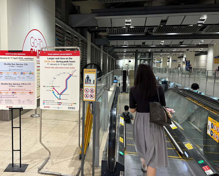 Commuters urged to plan alternative routes ahead of scheduled 3-month Circle Line disruption