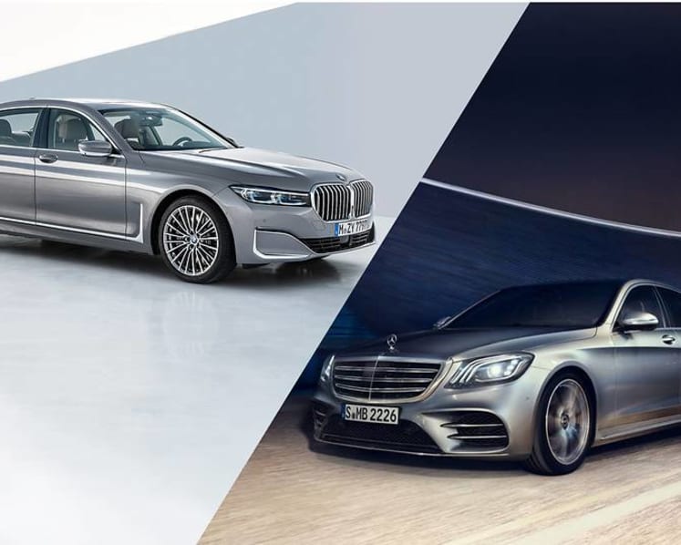 Like a boss: How two flagship sedans from BMW and Mercedes-Benz stack up