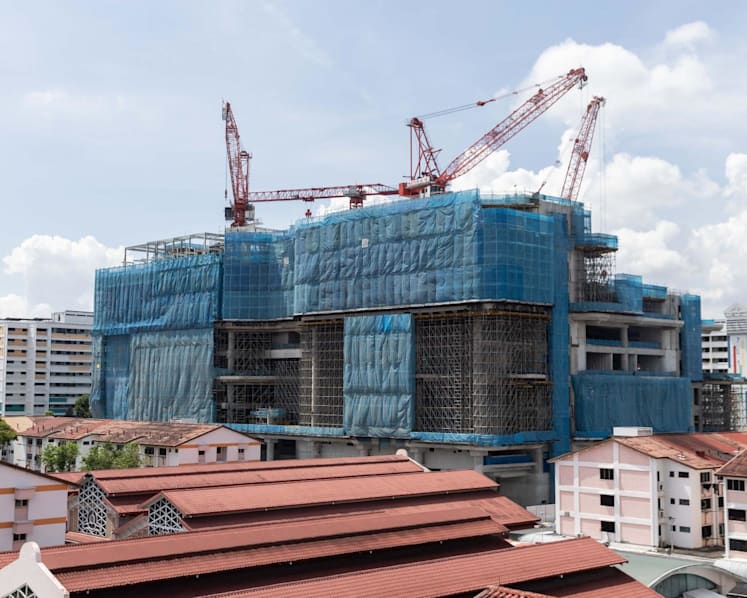 New Yishun community hub reaches construction milestone, set for 2027 completion