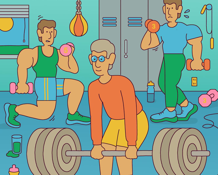 Forget about muscle mass as you age – your workouts should focus on getting strong instead