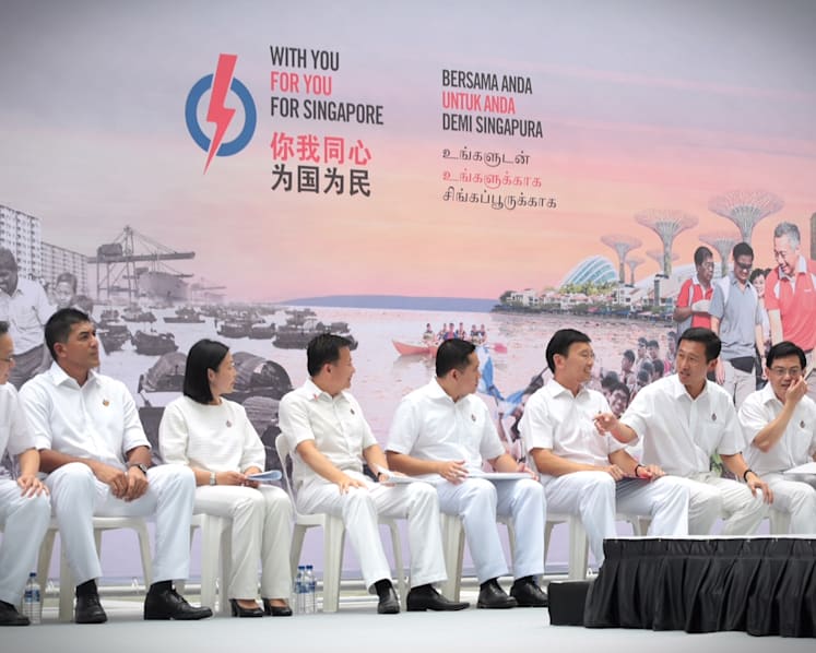 PAP holds GE2015 lunchtime rally