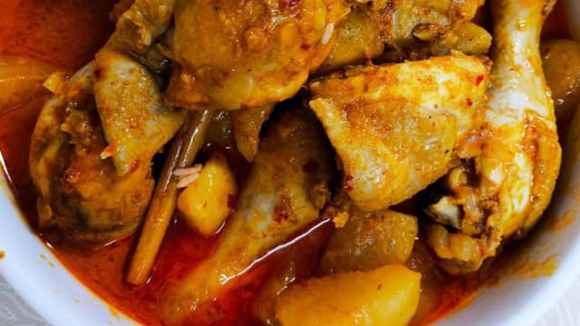 食谱：咖喱鸡