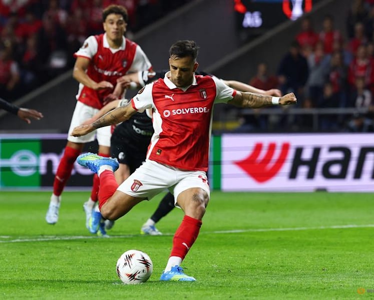Dorgeles strikes late as Braga edge Freiburg 2-1 in Europa League semi-final