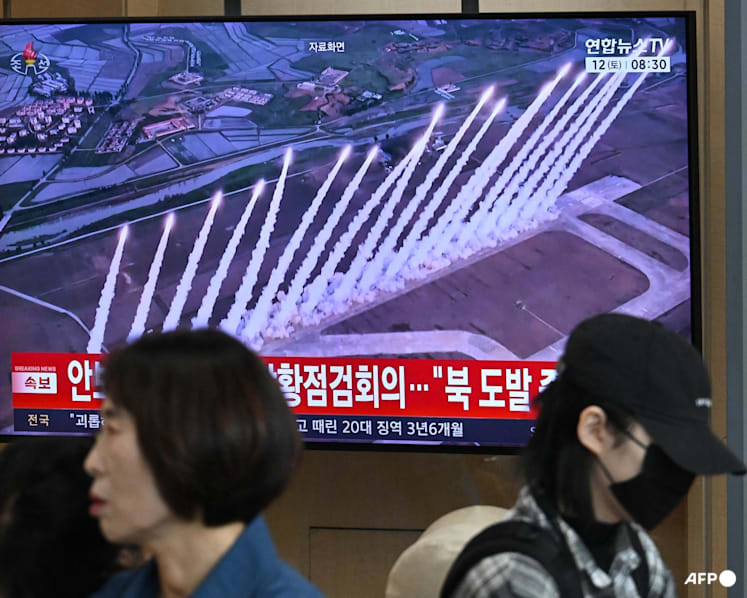 North Korea fires several ballistic missiles toward sea