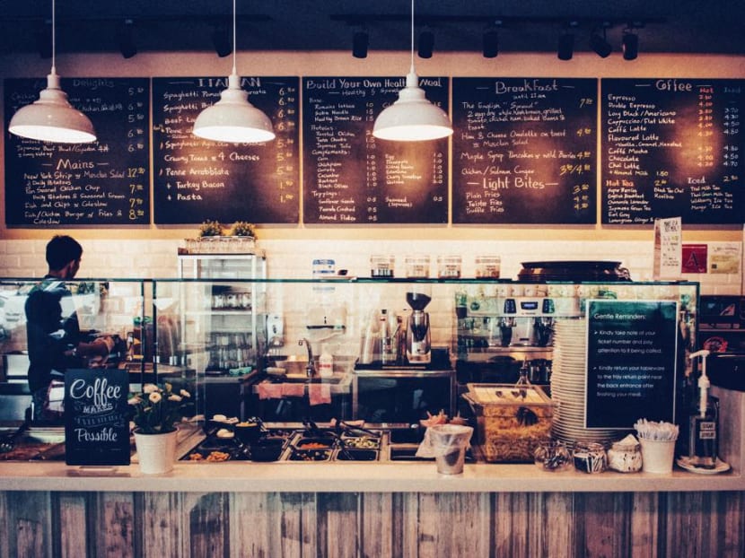 The cafe, called The Spread, was visited on three separate occasions.