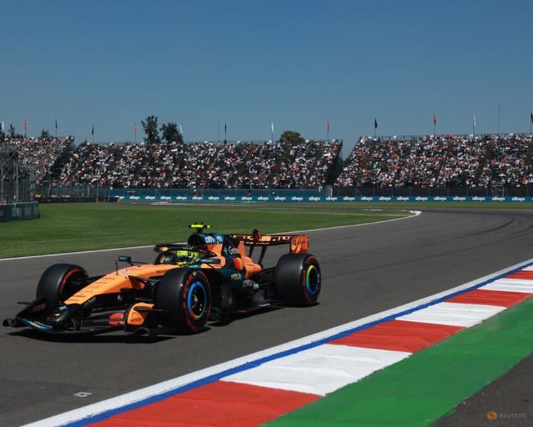 Norris fastest in Mexico City practice ahead of Antonelli