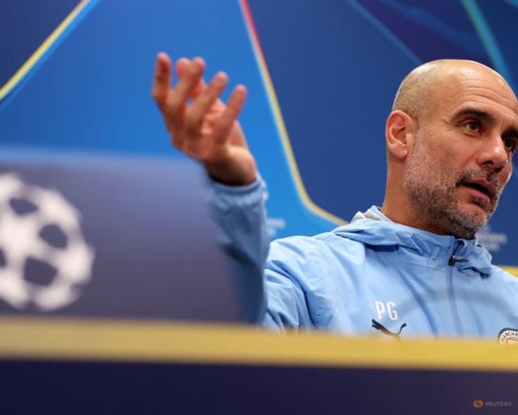 Guardiola shrugs off derby defeat as Man City focus on Champions League progress