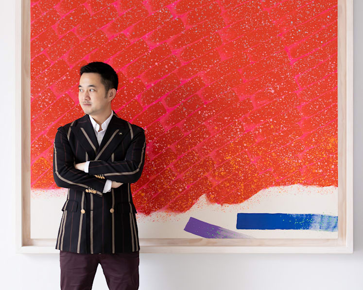 This art collector went from running his own marketing firm to opening galleries in Hong Kong and London