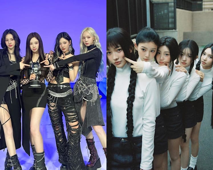 K-pop groups Aespa and Illit to drop new mini albums on the same day