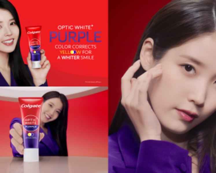Groundbreaking New Campaign Unveiled for Colgate Optic White Purple Featuring K-Pop Icon IU, Redefining Oral Care as a Beauty Essential