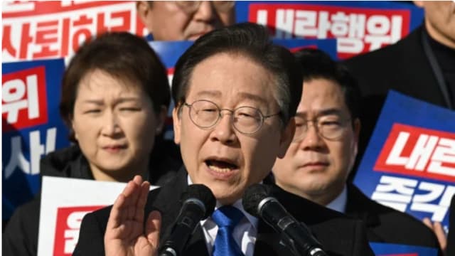 韩国最大在野党指尹锡悦道歉演讲毫无诚意 必须立即下台
