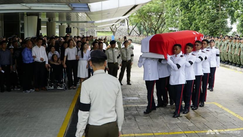 NSF Liu Kai, who died in Bionix accident, given military send-off NSF Liu Kai, who died in Bionix accident, given military send-off