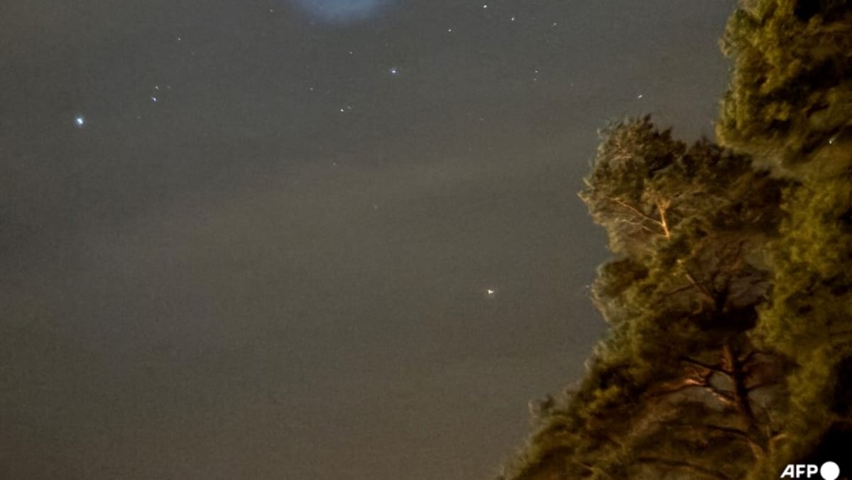 SpaceX rocket fuel makes stunning swirl in European sky SpaceX rocket fuel makes stunning swirl in European sky