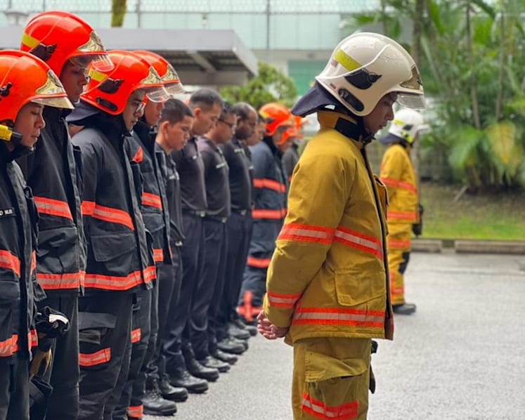 'An inspiration to us all': SCDF chief pays tribute to NSF Edward Go who died in firefighting operation