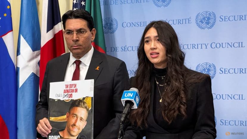 At UN, Israeli former hostage appeals for ceasefire deal to go on At UN, Israeli former hostage appeals for ceasefire deal to go on