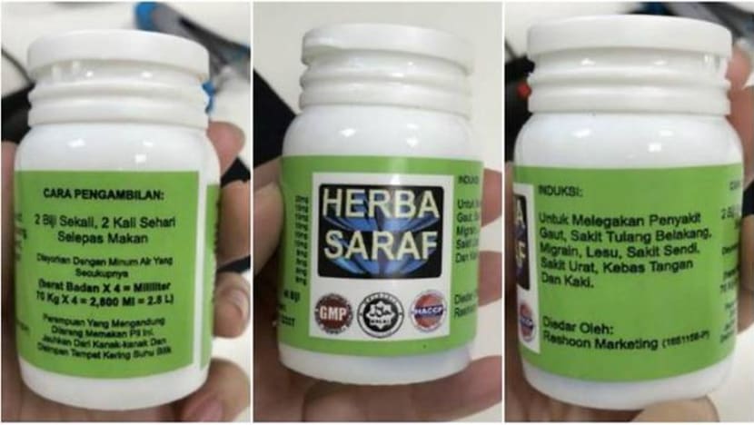 Awas! Herba Saraf mengandungi steroid bahaya Awas! Herba Saraf mengandungi steroid bahaya