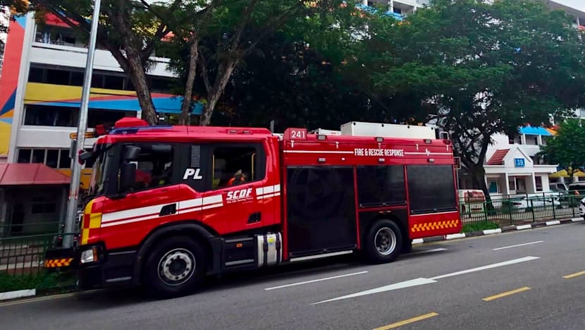 One taken to hospital after fire at MacPherson HDB flat